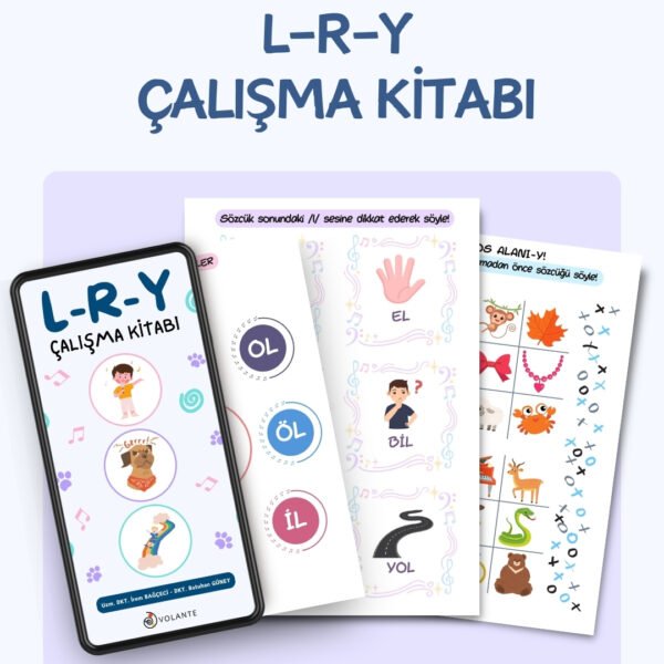 L-R-Y Sesleri Çalışma Kitabı